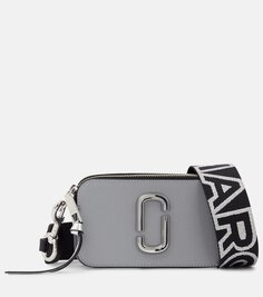 Кожаная сумка для фотоаппарата snapshot Marc Jacobs, серый