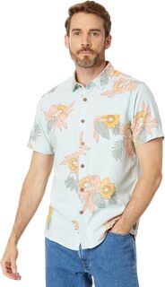 Рубашка Aloha Amigo Short Sleeve Woven VISSLA, цвет Aqua