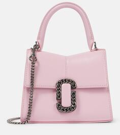 Ул. мини-кожаная сумка-тоут marc Marc Jacobs, розовый