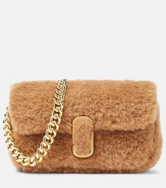 Мини-сумка через плечо teddy j marc Marc Jacobs, бежевый