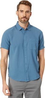 Рубашка PTC II S/S Woven RVCA, цвет Cool Blue