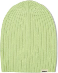 Популярная модная шапка-бини LABEL, цвет Lime Green