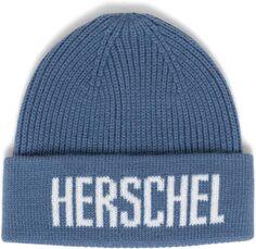 Логотип Polson Knit Herschel Supply Co., цвет Steel Blue