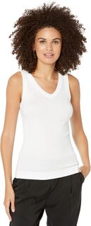 Майка Maya V-Neck Wide Binding Tank Michael Stars, белый