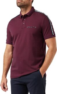 Рубашка-поло Piquet Polo Shirt Armani Exchange, цвет Winetasting