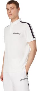 Рубашка-поло Piquet Polo Shirt Armani Exchange, цвет Off-White