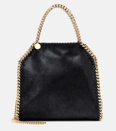 Мини-сумка-тоут falabella Stella Mccartney, черный