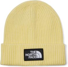 Шапка с манжетами и логотипом TNF The North Face, цвет Sun Sprite