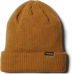 Шапка-бини на полярной подкладке Volcom Snow, цвет Caramel