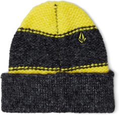 Шапка ручной вязки AP Volcom Snow, черный