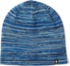 Двусторонняя шапка Boundary Line Smartwool, цвет Laguna Blue