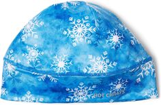 Шапка-бини из замши с принтом для взрослых Micro Elite Hot Chillys, цвет Marble Snowflake