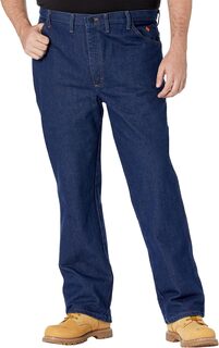 Джинсы Big &amp; Tall Flame Resistant Premium Performance Slim Fit Jeans Wrangler, цвет Dark Denim