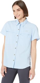 Рубашка Petite Tropicwear с коротким рукавом L.L.Bean, цвет Lapis Quartz L.L.Bean®