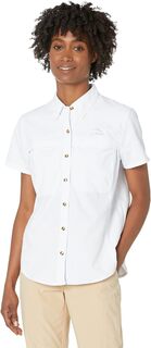 Рубашка Petite Tropicwear с коротким рукавом L.L.Bean, белый L.L.Bean®