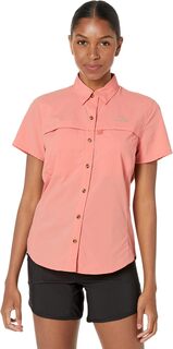Рубашка Petite Tropicwear с коротким рукавом L.L.Bean, цвет Warm Coral L.L.Bean®