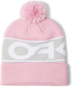 Фабричная шапка-бини с манжетами Oakley, цвет Pink Flower