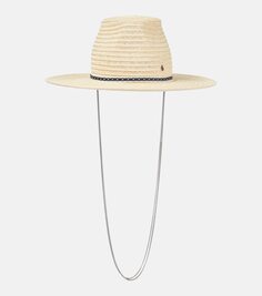 Соломенная шляпа kyra Maison Michel, бежевый