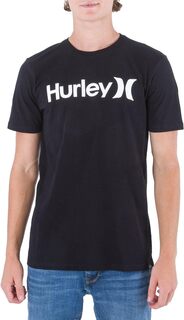 Однотонная футболка с короткими рукавами One &amp; Only Hurley, черный