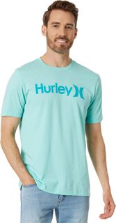 Однотонная футболка с короткими рукавами One &amp; Only Hurley, цвет Tropical Mist
