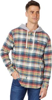Рубашка Briggs Hooded Flannel Quiksilver, цвет Charcoal Briggs Flannel