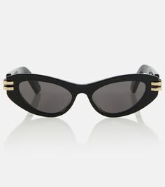 Солнцезащитные очки «кошачий глаз» c dior b1u Dior Eyewear, черный