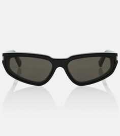 Солнцезащитные очки «кошачий глаз» sl 634 nova Saint Laurent, черный