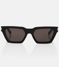 Солнцезащитные очки «кошачий глаз» sl 633 Saint Laurent, черный
