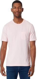 Выцветшая футболка с карманами Faherty, цвет Pink Pearl