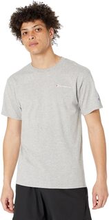 Классическая футболка с маленьким логотипом и графическим рисунком Champion, цвет Oxford Gray