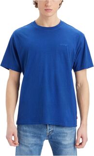 Красная винтажная футболка с вкладками Levi&apos;s, цвет Sodalite Blue Garment Dye Levis