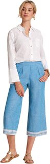 Укороченные широкие брюки - шамбре Hatley, синий