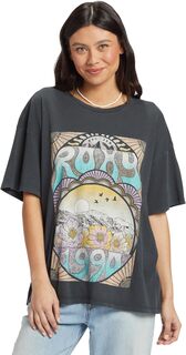 Объемная футболка-бойфренд Desertscape Roxy, цвет Anthracite