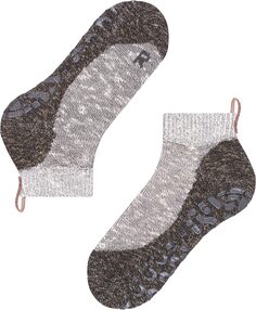 Носки-тапочки Lodge Homepad Falke, светло-серый