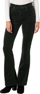 Брюки Farrah High-Waisted Boot AG Jeans, цвет Hidden Pine