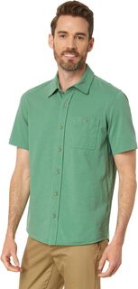 Органическая рубашка на пуговицах с короткими рукавами, промытая озером L.L.Bean, цвет Clover L.L.Bean®