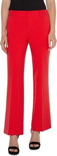 Роскошные эластичные брюки Kelsey со средней посадкой, длина 31 дюйм Liverpool Los Angeles, цвет Lava Flow