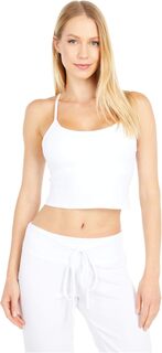 Укороченная майка Spacedye Slim Racerback Beyond Yoga, цвет Cloud White