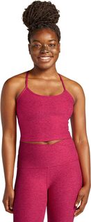 Укороченная майка Spacedye Slim Racerback Beyond Yoga, цвет Cranberry Heather