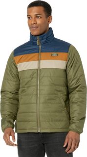 Куртка Mountain Classic Puffer Jacket Color-Block L.L.Bean, цвет Kelp Green/Nautical Navy L.L.Bean®