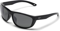 Солнцезащитные очки Nuu Landing Maui Jim, цвет Black Gloss/Black Rubber/Neutral Grey Polarized