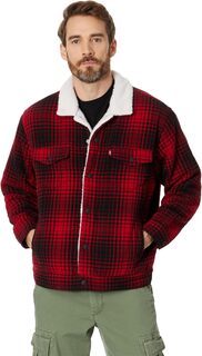 Куртка New Relaxed Fit Plaid TR Levi&apos;s, цвет Harvey Plaid Rhythmic Red Levis