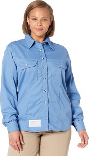 Рубашка средней плотности FR для парадной формы Bulwark FR, светло-синий