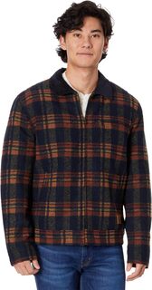 Механическая куртка с вельветовым воротником в клетку Lucky Brand, цвет Navy Plaid