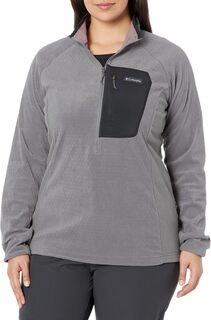 Куртка Outdoor Tracks 1/2 Zip Columbia, цвет City Grey/Black