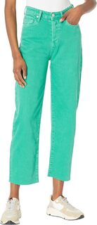 Джинсы Baxter Straight Leg Five-Pocket Jeans in Green Blank NYC, зеленый