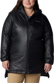 Куртка средней длины Arch Rock с двойными стенками Elite больших размеров Columbia, черный