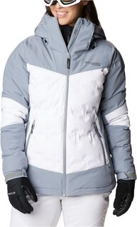 Куртка Wildcard III Down Jacket Columbia, цвет White/Tradewinds Grey