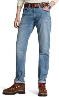Джинсы Parkside Active Taper Stretch Jeans in Gilded Polo Ralph Lauren, цвет Gilded