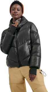 Куртка Ronney Puffer Faux Leather UGG, цвет Tar